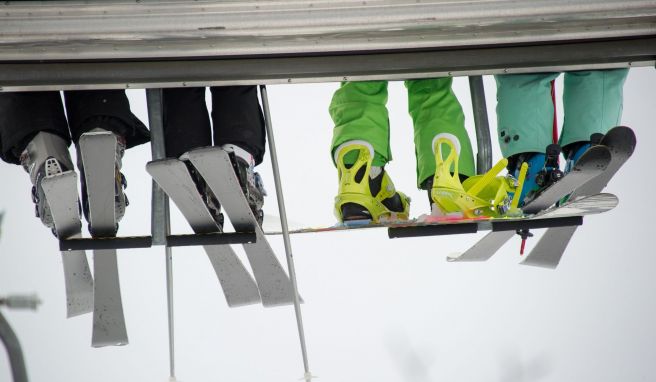 Skiausrüstung hat eine begrenze Haltbarkeit