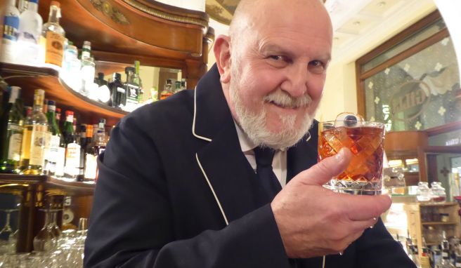 Mit dem Negroni trinkt man eine Geschichte, nicht nur einen Cocktail, sagt Luca Picchi.