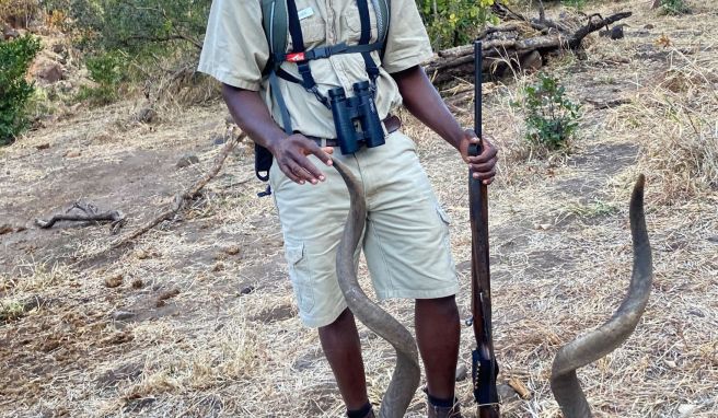 Blessing Mpofu arbeitet als Ranger im Sambesi-Nationalpark.