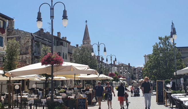 Grado ist das lebhafte Zentrum der Lagune.