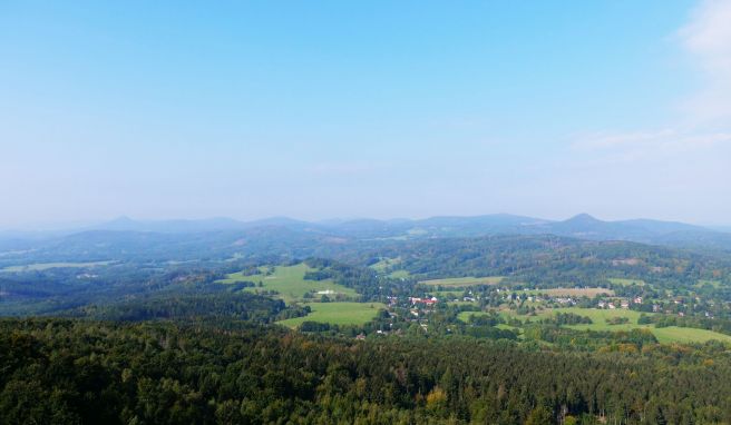 Unterwegs im kleinsten Mittelgebirge Deutschlands