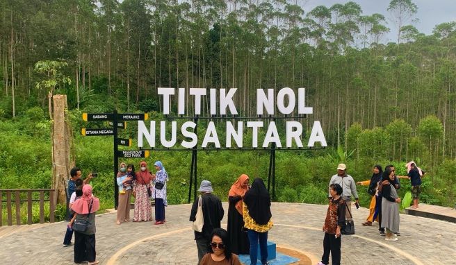 Indonesiens künftige Hauptstadt entsteht mitten im Dschungel