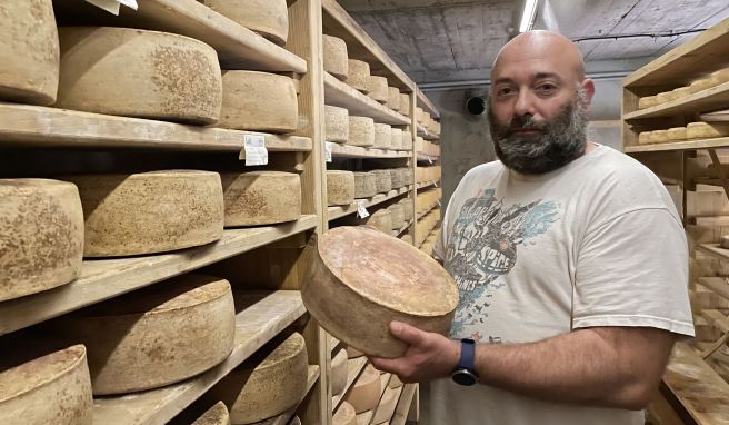 Auf der Ruta del Carrilet kommt man direkt an Oriol Rizos Käserei «La Xiquella» vorbei.