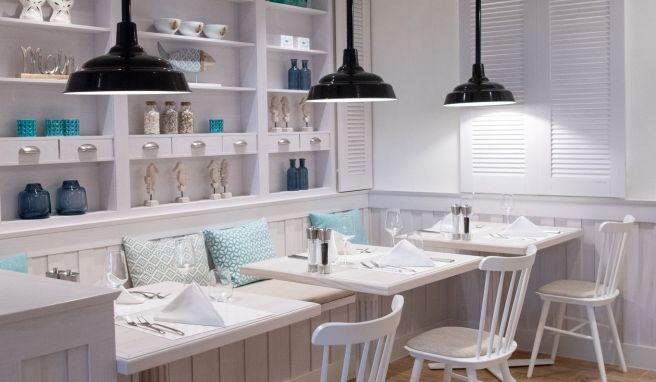 Eines von vielen Restaurants an Bord: das Beach House Restaurant auf dem Kreuzfahrtschiff «Aidacosma».