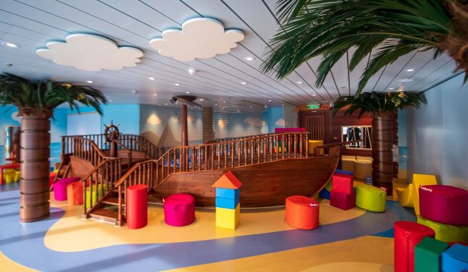 An alle gedacht: Auch die Kinder kommen an Bord der «Aidacosma» nicht zu kurz.