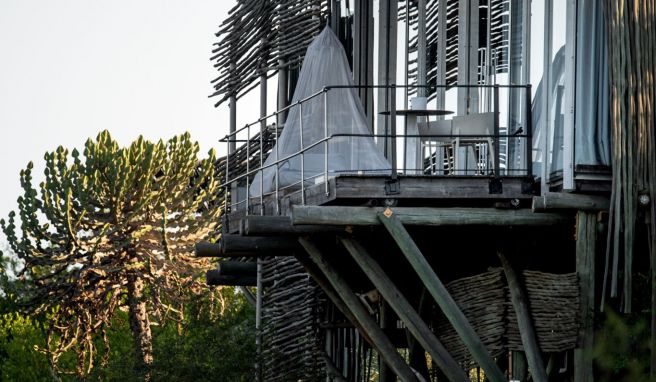 Luxus für Öko-Touristen: So verstehen die Betreiber der Lodge «Singita Lebombo» im Kruger-Park ihr Angebot an zahlungskräftige Gäste.
