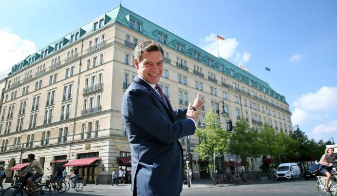 Berliner Adlon-Hotel immer noch legendäre Luxusadresse