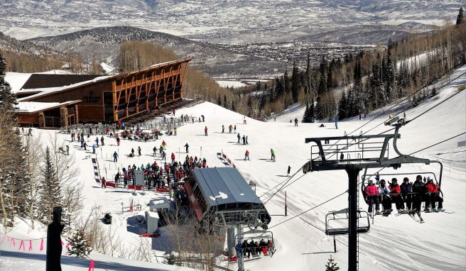 Western-Flair und jede Menge Pisten: Park City ist das größte Skigebiet der USA.