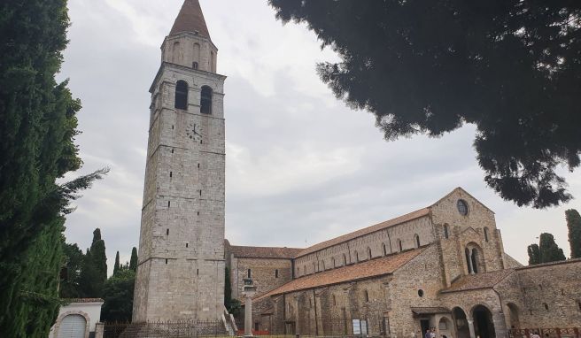 Die Römerstadt Aquileia ist von Grado gut mit Rad erreichbar.