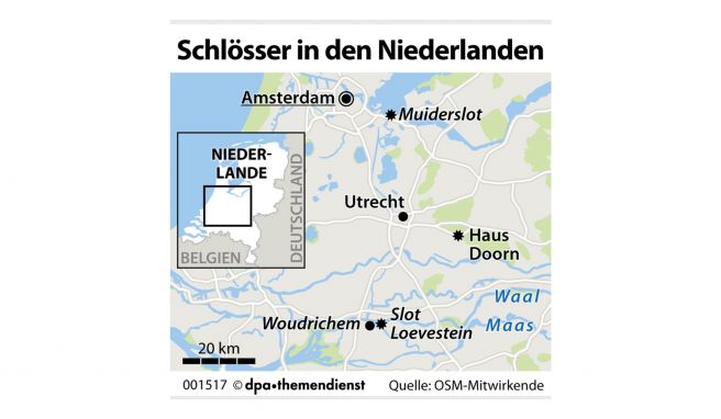 Schlösser und Festungen sind nicht unbedingt das, wofür die Niederlande bekannt sind - zu unrecht.