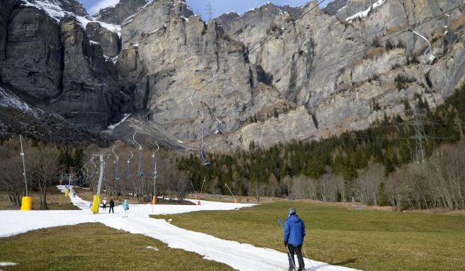 Zentralschweiz bietet Ziegentrekking statt Skifahren