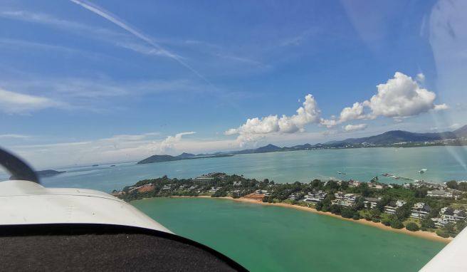 Per Wasserflugzeug zu Thailands Inseln