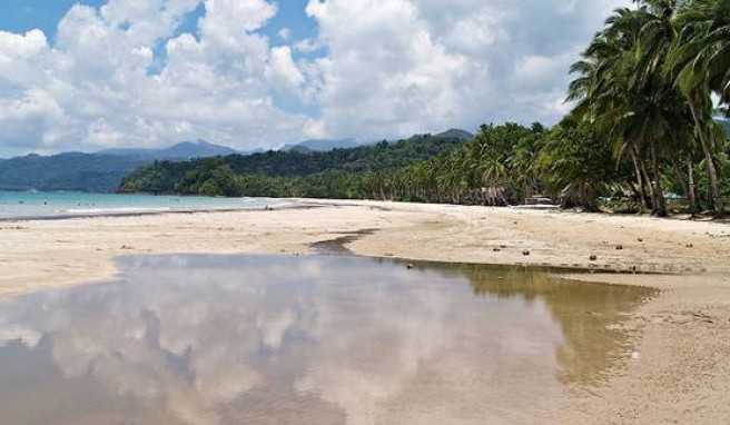 Ebbe am Palawan Beach.