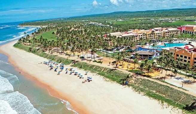In Traumlage nahe Praia do Forte liegt der Club Iberostar Bahia Praia do Forte