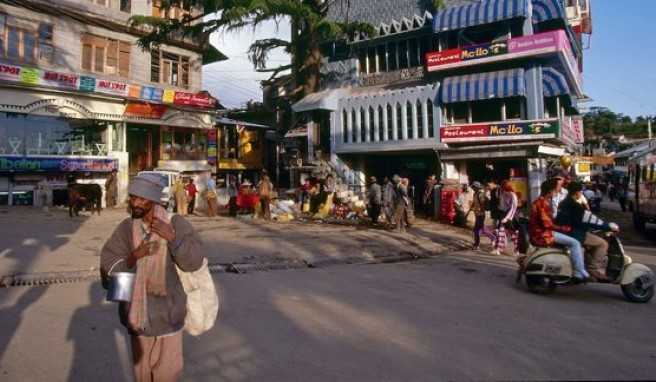 Zentralplatz von Manali.