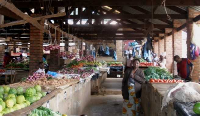 Markt in Zomba.##Foto: Torsten L. Markt in Zomba.