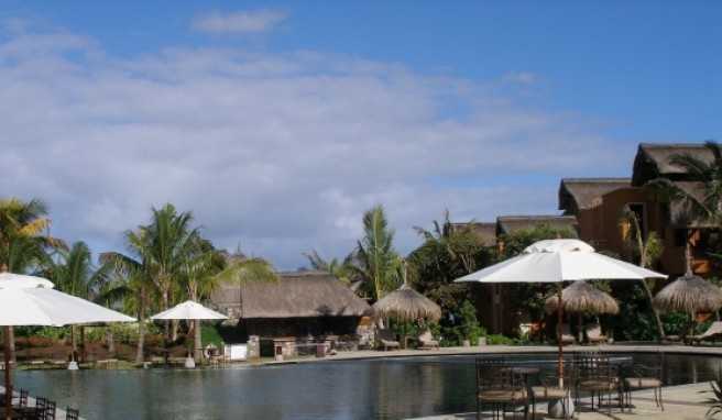 Tolle Pool-Landschaft im Heritage Hotel.##Foto: Jörg P. Tolle Pool-Landschaft im Heritage Hotel.