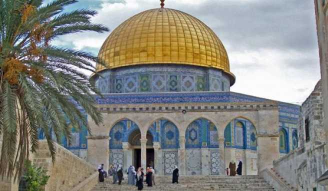 Der Feldendom in Jerusalem, der heiligen Stadt dreier Weltreligionen, Israel