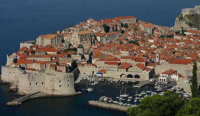 Dubrovnik die Perle der Adria ist eine der schönsten Städte Kroatiens##Foto: wikimedia.org, Anna Kovalchuk Dubrovnik die Perle der Adria ist eine der schönsten Städte Kroatiens