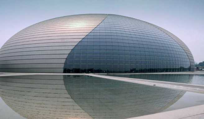 The Egg, Chinas neues Nationales Zentrum für Darstellende Künste in Peking