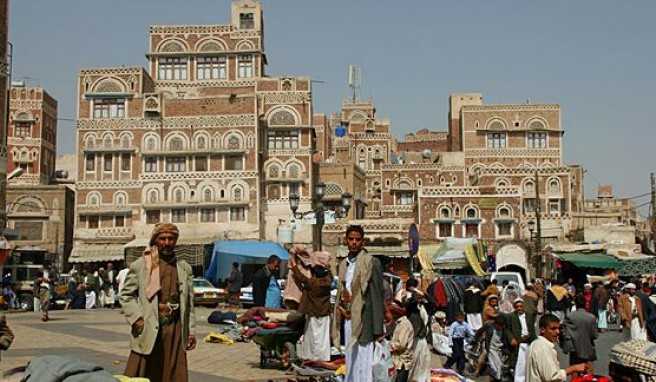 Jemens Metropole Sanaa ist eine Stadt wie aus dem orientalischen Märchen