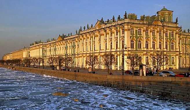 Die Eremitage in St. Petersburg, ist eines der schönsten Museen der Welt,Russland