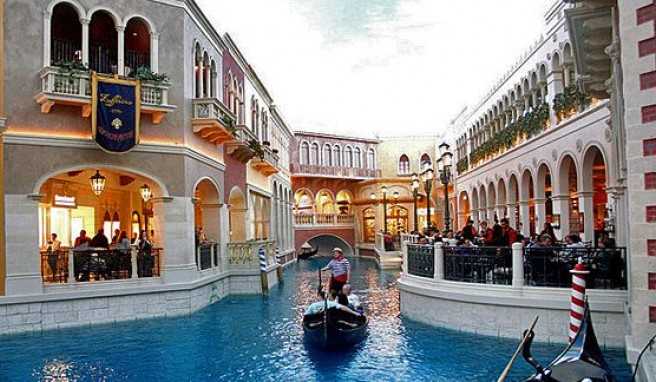 Venedig in der Wüste, die perfekte Illusion in Las Vegas, USA##Foto: Flickr.com Vibin JK Venedig in der Wüste, die perfekte Illusion in Las Vegas, USA.