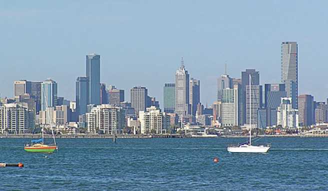 Melbourne in Victoria, Australien, die südlichste Metropole der Welt