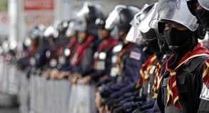 Im Bangkok kommt es derzeit immer wieder zu heftigen Protesten