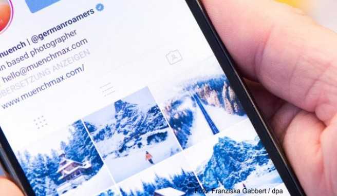 Instagram-Account des Reisebloggers Maximilian Münch: Das soziale Netzwerk zeigt einerseits ungeschönte Bilder von Laien, andererseits sind längst auch Unternehmen und bezahlte Blogger auf Instagram aktiv##Foto: Franziska Gabbert / dpa Instagram-Account des Reisebloggers Maximilian Münch: Das soziale Netzwerk zeigt einerseits ungeschönte Bilder von Laien, andererseits sind längst auch Unternehmen und bezahlte Blogger auf Instagram aktiv