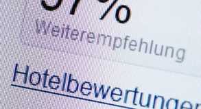 Den meisten Menschen helfen Hotelbewertungen dabei, eine Entscheidung für oder gegen eine Unterkunft zu treffen