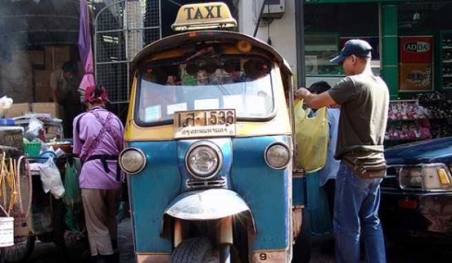 Mit dem Tuk Tuk durch die Provinz Chantaburi.