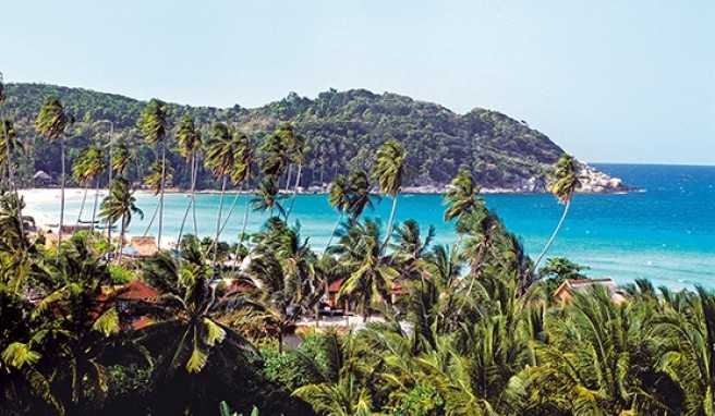 Gut besucht, aber idyllisch geblieben: Der Long Beach auf Pulau Perhentian ist für viele der schönste Strand von Malaysia.