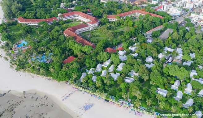 Ein sehr gutes Preis-Leistungs-Verhältnis erwartet die Gäste des »Centara Grand Beach Resort Hua Hin« in Hua Hin Ein sehr gutes Preis-Leistungs-Verhältnis erwartet die Gäste des »Centara Grand Beach Resort Hua Hin« in Hua Hin