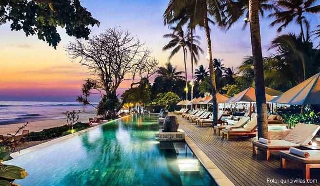Architektonisch ganz weit vorne liegen die »Qunci Villas« auf der indonesischen Insel Lombok Architektonisch ganz weit vorne liegen die »Qunci Villas« auf der indonesischen Insel Lombok