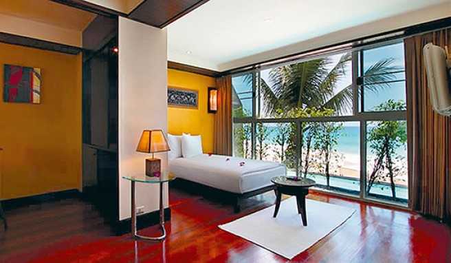 Moderner Look im Doppelzimmer vom »Andaman White Beach«##Foto: ©Andaman White Beach Moderner Look im Doppelzimmer vom »Andaman White Beach«