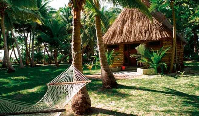 Wer auf Tavewa urlaubt, ist sofort Mitglied der einheimischen Community.##Foto: rp Wer auf Tavewa urlaubt, ist sofort Mitglied der einheimischen Community.
