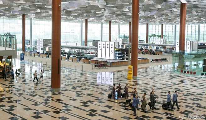 Der Changi Airport in Singapur hat seine Spitzenposition verteidigt