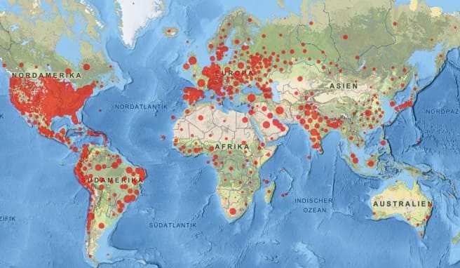 Während sich die Lage in Deutschland und Europa zunehmend entspannt, wird die Lage in anderen Ländern immer noch als kritisch eingestuft