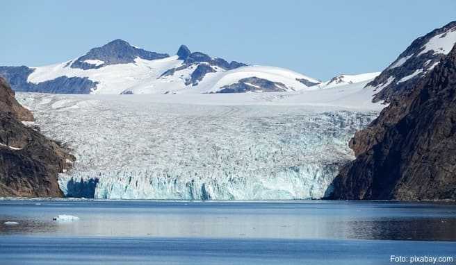 Ein Gletscher in Grönland Ein Gletscher in Grönland