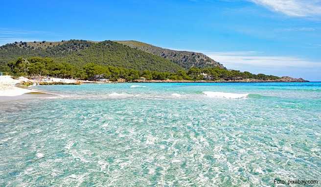 Für den Sprung ins Mittelmeer ist es noch zu kalt, aber auf Mallorca kann man im Winter schon Sonne tanken