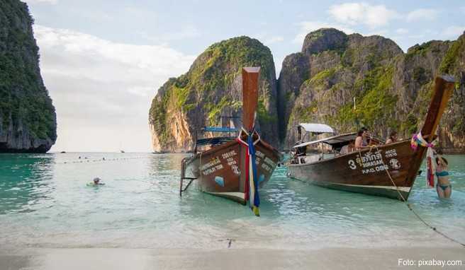 Maya Bay, Phi Phi Leh / Thailand Fernreisen: Das Reiseziel Asien boomt