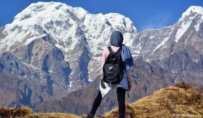 Ein grandioses Panorama erwartet die Wanderer im Annapurna-Massiv in Nepal