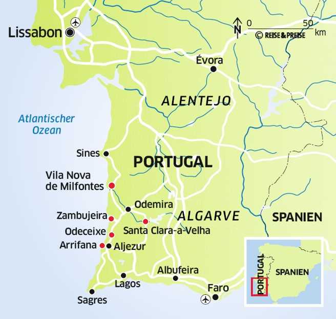 Reise-Planung Portugal