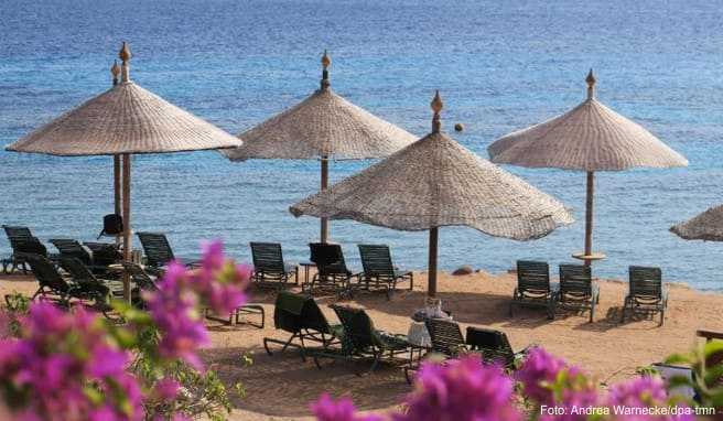Ägyptens Strände locken normalerweise viele Urlauber aus Deutschland - doch das Land gilt derzeit als Corona-Risikogebiet