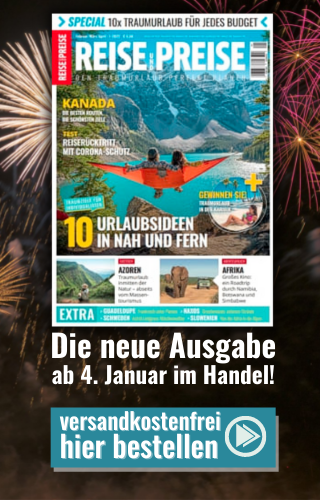 REISE & PREISE ab dem 4. Januar im Handel oder jetzt bestellen